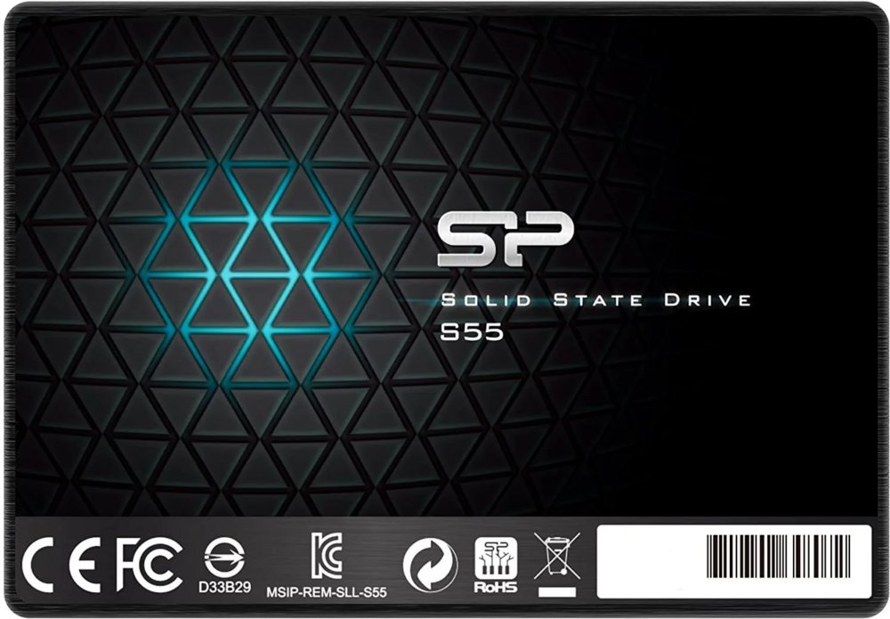 Silicon Power Ace S55 | 960GB SATA SSD | 2.5'' | 540MB/s Lezen | 480MB/s Schrijven - Matmuis